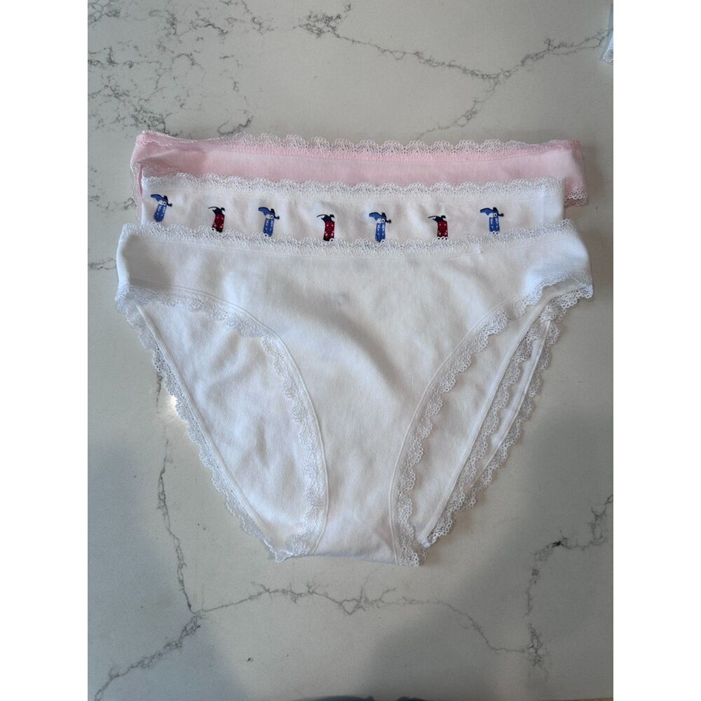 NWOT Sonoma 3 Pack Women's Panties Underwear Bikini Size Large
